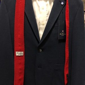 Knottery New York red knit tie